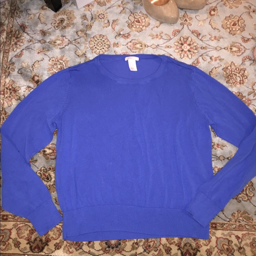 Blue H&M sweater